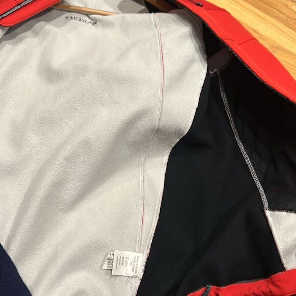 Mammut sz XL red men’s thermal zip jacket great pre owned condition, hooded - Picture 12 of 16